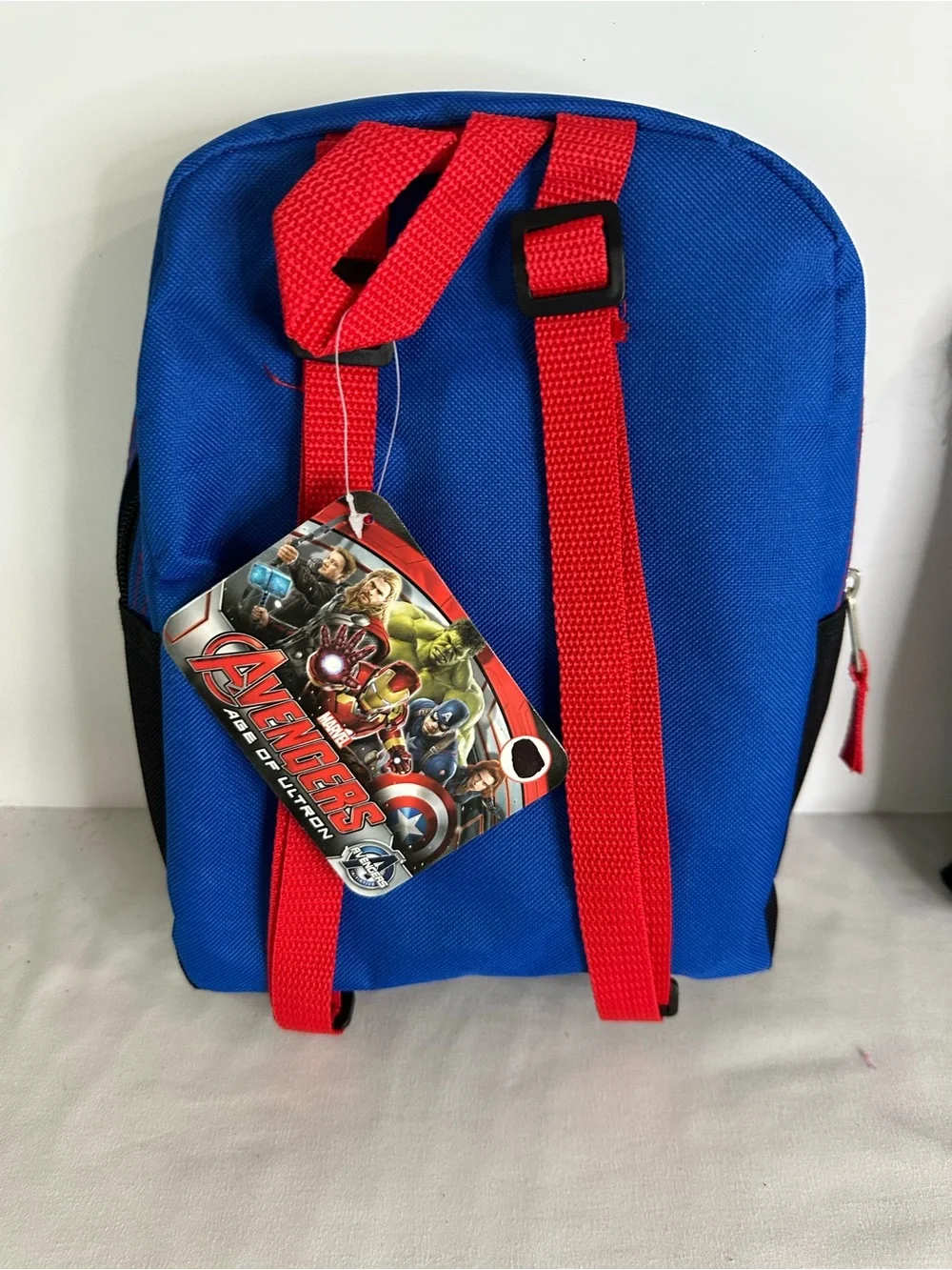 Marvel Avengers Age of Ultron Kids 10”Backpack & Lunch Bag - Red, Blue, Green